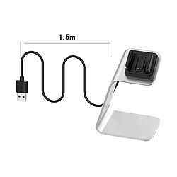 Support De Support De Station D'accueil Pour Chargeur D'alimentation Pour Fitbit Charge 4 3 New Silver pas cher