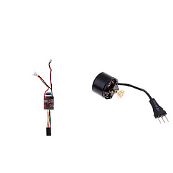 Moteur Sans Balais et ESC Pièces Détachées pour RC Hélicoptère Véhicule WLtoys K123 K124 V931