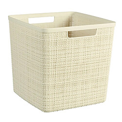 Avis But Panier cube 17L JUTE Blanc cassé