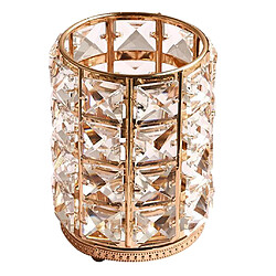 Acheter Crystal Makeup Brush Holder Pencil Collection Organizer Ménage Doré L