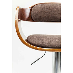 Acheter Karedesign Tabouret de bar Monaco choco Kare Design