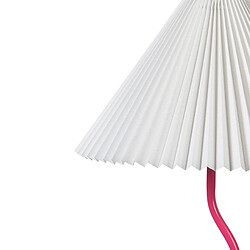 Acheter Beliani Lampadaire en métal rose et blanc 161 cm JIKAWO