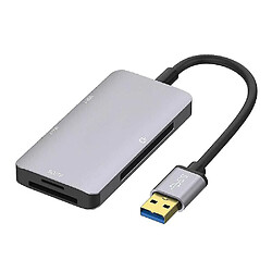 Universal USB 3.0 Hub + SD / TF / CF Carte Reader Adaptateur pour la tablette PC d'ordinateur portable