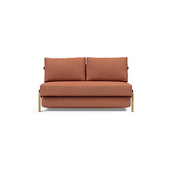 Avis Inside 75 Canapé convertible CUBED SIGNY couchage 140 cm Weda Rouille