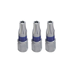 Kstools Jeu de 3 embouts vissage pro torx percé T7