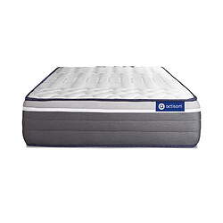 ACTISOM Matelas 80x200 Latex+Mémoire de forme Maxi épaisseur 7zones de confort