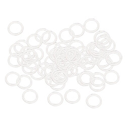 Acheter 100 pcs nylon soutien-gorge sangle réglage curseur o anneau lingerie couture artisanat clair