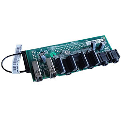 Front Panel I/O Dell 0MW724 0TM472 Precision T3400 2x USB Audio IN/OUT 6x LED - Occasion