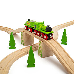 Avis Bigjigs Rail Gros moteur vert avec chariot