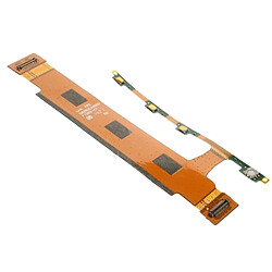 Wewoo Pour Sony Xperia T3 / D5102 / D5103 / D5106 Bouton d'alimentation pièce détachée et de volume Câble flexible Flex Cable