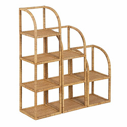 BigBuy Home Étagère Beige 30 x 30 x 109 cm (3 Unités)