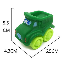 Universal 6pcs enfants enfants en caoutchouc modèle modèle véhicule de voiture pas cher