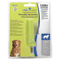 Furminator - Tête de brosse FURflex Anti-bourres Réversible pour Chien