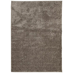 vidaXL Tapis ISTAN à poils longs aspect brillant gris 200x280 cm