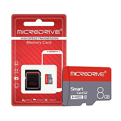 Acheter Wewoo Carte Micro SD mémoire SD TF Microdrive 8 Go grande vitesseclasse 10