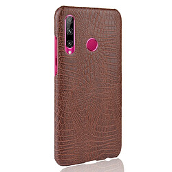 Avis Wewoo Coque PC antichoc texture crocodile + PU pour Huawei Honor 10i / 20i marron