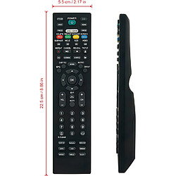 Acheter SANAG 118020374 Remplacement De La Telecommande Appropriee Teac Tv Le5851Fh3D Le5094Fh3D Lebd4220Fhd3D Le4210Fhd3D Lebd32D10Fhd Lebd40D10Fhd Les5572F3D Les6572F3D Leb4098Fhd