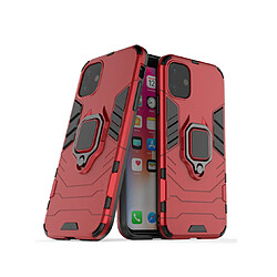 Avis F22 Rouge Panther Bague Porte-Téléphone Tableau Téléphone Bumper Magnétique Cas de protection anti-chute pour iPhone 13 6,1 pouces