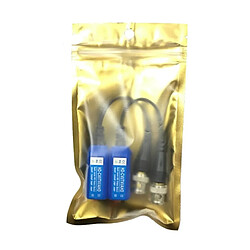 Avis Wewoo Balun vidéo 2 PCS Anpwoo 210C épissable vis sans fin coaxial HD-CVI / AHD / TVI 1CH passif émetteur-récepteur