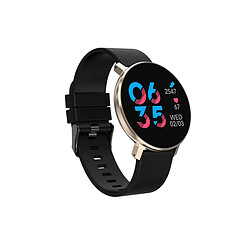 Chrono Montre connectée Femmes avec IP67 Pression artérielle,8 Modes de Sport, cardiofréquencemètre pour Android iOS-d'or1