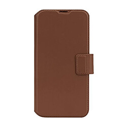 Decoded Étui pour iPhone 16 Pro Max Folio MagSafe avec Porte-cartes et Coque Détachable Marron