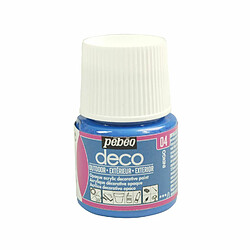 Pebeo Peinture acrylique d'extérieur multi-surfaces - Indigo - 45 ml