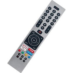 SANAG Rc43139P Telecommande De Remplacement --Fit Pour Polaroid 4K Hdr Led Smart Tv Telecommande P32Rd0667Ab P49Fp0118A P43Upa2029A P43Upa2019A P49Upa2029A P50Fp0118A P55Upa2029A