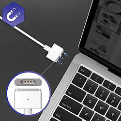 Avizar Chargeur secteur MagSafe 2 60W MacBook Pro Retina 13'' Rapide Sécurisée Blanc pas cher