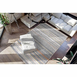 Avis Paris Prix Tapis Tissé Rayé Vintage à Motifs Faye Multicolore 150 x 230 cm