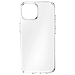 Moxie Coque pour iPhone 15 Silicone Ultra-fine 0.25mm Flexible Transparent