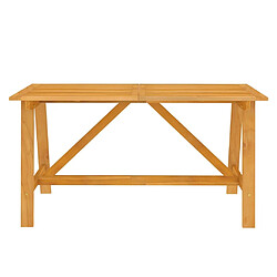 Acheter Salle à manger de jardin 5 pcs,Table et chaise à dîner Bois d'acacia solide -MN85792