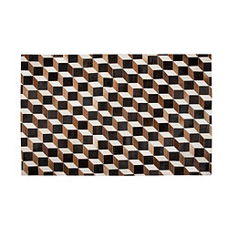 Acheter Beliani Tapis en cuir marron 140 x 200 cm ALPKOY