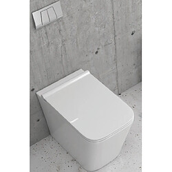 Karag Pack WC à poser sans bride Rimless NENY 58x41,5x35 cm-Sans le réservoir-35 -35