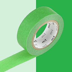 Masking tape unicolore - Vert - 1,5 cm x 7 m