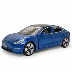 Avis Universal 1: 32 Tesla Modèle 3 Alliage Voiture Modèle Enfant Cadeau Bleu(Bleu)