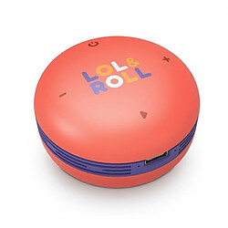 Haut-parleurs bluetooth portables Energy Sistem Lol&Roll Pop Kids Orange 5 W