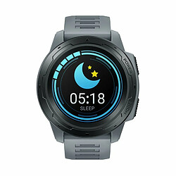 Vibe 5 Pro Écran Tactile Couleur Smartwatch Fréquence Cardiaque Suivi Multisports Smartphone Avec Notifications Wr Ip67 Montre Gris