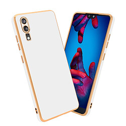 Cadorabo Coque Huawei P20 Etui en Blanc