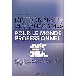 Dictionnaire des synonymes pour le monde professionnel