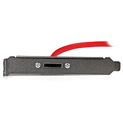 StarTech.com Adaptateur de slot SATA vers eSATA à 1 port - Équerre Serial-ATA vers eSATA avec cordon interne de 45cm