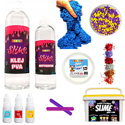 Avis Kit de fabrication de galaxies Slime 18 pièces