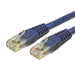 StarTech.com Câble Réseau RJ45 Cat 6 Ethernet Gigabit UTP - Cordon Cat6 1,8 m - Bleu