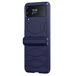 Coque en TPU anti-dérapant bleu pour votre Samsung Galaxy Z Flip3 5G