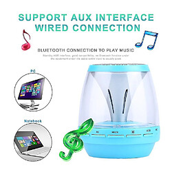 Universal Enceinte bluetooth sans fil led support mains libres carte tf lecture usb fm pas cher