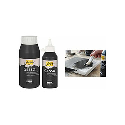 KREUL Apprêt acrylique SOLO Goya Gesso, noir, 250 ml ()