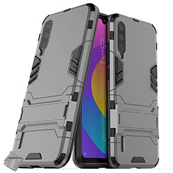 Htdmobiles Coque rigide anti choc pour Xiaomi Mi A3 + film ecran - GRIS