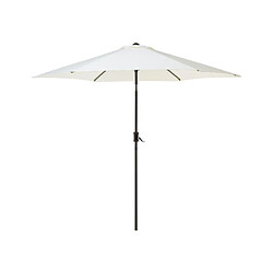 Beliani Parasol de jardin beige clair d 270 cm VARESE