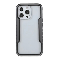 Coque en TPU + acrylique anti-chute, hybride noir/gris pour votre Apple iPhone 13 Pro Max 6.7 pouces