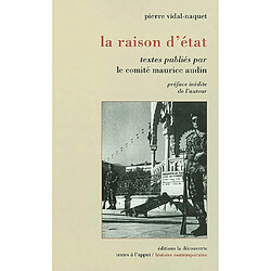 La raison d'Etat