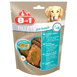 Friandises Filets Poulet Pro Breath S pour Petit Chien - 8in1